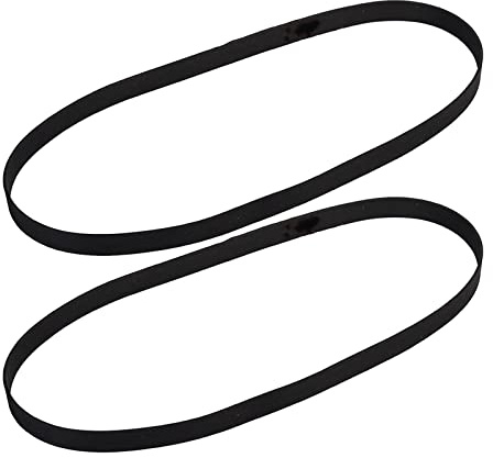 ADYJEE 2Pcs Drive Belt Rubber Turntable Transmission Strap 627mm X 4 Mm X 0.6mmReplacement Accessories Phono Tape Rubber Belt Turntable