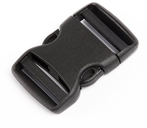 2 Stk. Steckschnalle|Steckschließe FDR, Nylon|für 25mm-40mm-50mm Gurtband | Beidseitig verstellbar|Kunststoff-Ersatzschnalle Rucksack|Gurtschnalle |Klickverschluss |Klippverschluss |Markenware aus EU