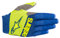 Alpinestars Unisex-Erwachsene Racefend Handschuhe, Gelb/Blau, Größe S (Mehrfarbig, Einheitsgröße