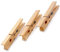 CABLEPELADO Pinzas de Madera para la Ropa (24 uds) 9 cm Marron