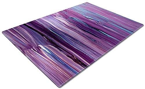 Chopping Boards | Glass Worktop Savers | Worktop Protectors Heat Resistant | Catering Chopping Boards | Chopping Boards Glass | Large Chopping Board | Purple Blue Black