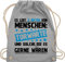 Turnbeutel Rucksack - Handball WM 2023 Trikot Ersatz - Es gibt 2 Arten von Menschen - Torwarte - Unisize - Hellgrau - spruch em geschenk kinderturnbeutel handballer geschenke beutel handballbeutel