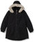 Tommy Hilfiger Damen CRV Padded Parka with FUR WW0WW40860 Parkas, Schwarz (Black), 50