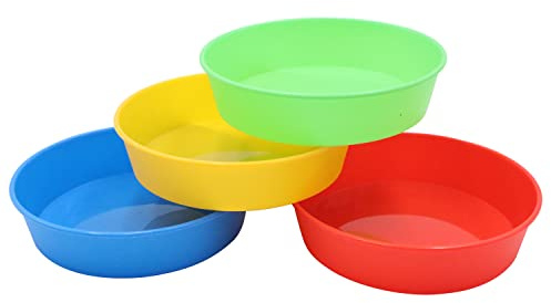 EDUPLAY Runde Schalen 4er Set