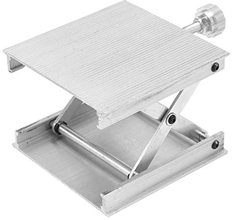 Mini-Scherenhebebühne 90 * 90 mm Labor-Hebebühne Universal-Laserwaage 90 mm verstellbarer Hebeständer