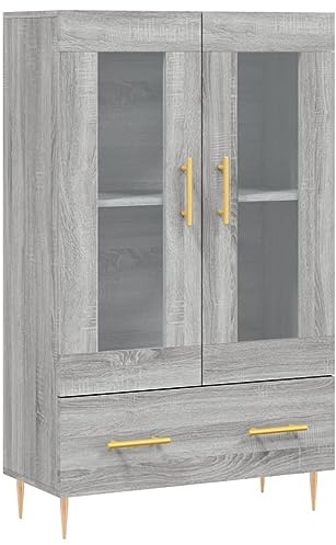 vidaXL Highboard Grau Sonoma 69,5x31x115 cm Holzwerkstoff