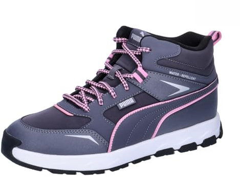 PUMA Evolve Trail JR Sneaker, Galactic Gray-MAUVED Out, 39 EU