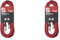 Stagg 10 m cable XLR a conector XLR para micrófono de calidad, rojo (Paquete de 2)