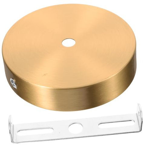 Housoutil 1juego Placa De Montaje Para Lámparas De Techo De Vintage Canopy De Iluminación Para Salones y Pasillos Instalación Fácil