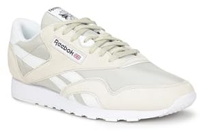 Reebok Men's Classic Nylon Sneaker, Sport Beige Sport Beige White, 7 UK