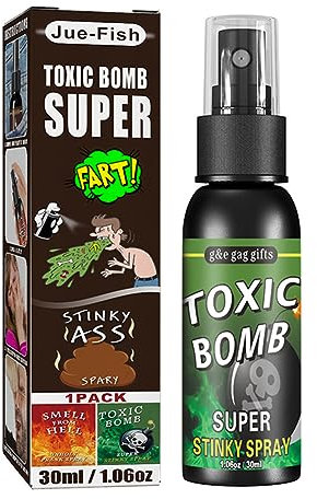 AVZYARDY Spray à Odeur Terrible, Blague en Plastique, gaz puant, Fournitures de fête, Pet puant pour Adultes et Enfants, Non Toxique pour Halloween