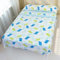 Etrexonline Juego de Sábanas Térmicas Pirineo 3 Piezas para Cama de 135 – Sábanas de Invierno Tejido Polar, Incluye Sábana Bajera Ajustable, Encimera y Funda de Almohada - Hoja Azul