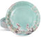 ZVK 100 Easter Party Paper Plates 7in Dessert Plates Set Disposable Party Supplies