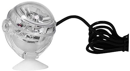 Kisangel Scheinwerfer für Aquarien Unterwasser LED Spot Aquarium im Rampenlicht LED Scheinwerfer Aquarium dekoratives Licht rot