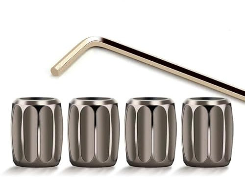 WLLLLa 4 Stück Reifen Ventilkappen,für Opel Corsa B C D E F 2016-2020,Wasserdicht Auslaufschutz Autoventil Kappe stabilen Reifendruck Auto,A