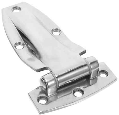 Alipis Bisagras de Acero Inoxidable para Puertas Exteriores de Camiones Resistentes y Duraderas con Soporte para Puertas Pesadas para Remolques Cajas y Vehículos Utilitarios