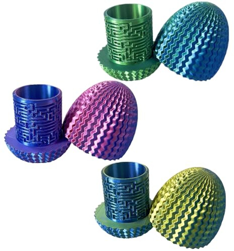 Labyrinthbox für Geld Rätsel Geschenksbox 3D Labyrinthbox Puzzle Geschenkverpackung, Maze Puzzle Money Box Für Kleinigkeiten Geldgeschenk Lustige für Geldscheine & Münzen für Ostern (3 stück)