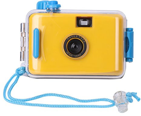 Xuniu Underwater Waterproof 35mm Film Camera, Yellow (Model 0)