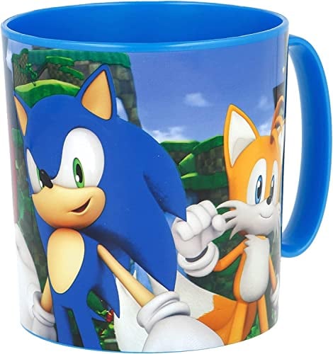 ALMACENESADAN, 2357 ; Tasse Sonic ; Capacité 350 ml ; Produit réutilisable ; passe au micro-ondes ; sans BPA