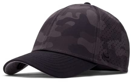 melin A-Game Hydro, Performance Snapback Hats, Water-Resistant Baseball Caps for Men & Women, Golf, Running, or Workout Hat