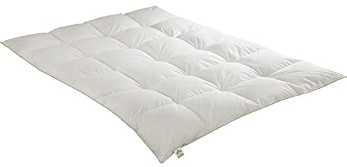 Irisette Greenline Kassettendecke Daune 90% Daunen, 10% Federn Wärmestufe 4 Größe 135x200 cm