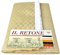 Tenda Rete ZANZARIERA da Esterno Giardino Balcone ROMBO Unito qualità Extra in Due Misure (Beige, Cm. 150x250)