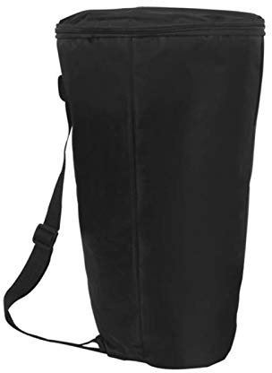 Djembe Tasche Schwarze Schulter Gig Bag Afrikanische Trommel Tragetasche Tragbarer Wasserdichter Rucksack Schultertasche für Djembe Afrikanische Trommel Musikinstrument Zubehör