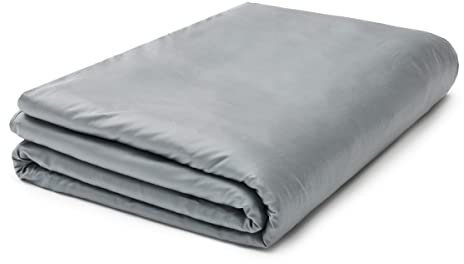 Generic Bambus Gewichtsdecke 6 kg - 140 X 220 cm - Entspannungsdecke für Erwachsene