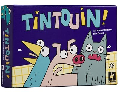 TINTOUIN Kartenspiel | Kinder und Familie | Beobachtungsspiel und Schnelligkeit | ab 6 Jahren | für 2 bis 5 Spieler