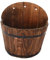 BESPORTBLE Maceta De Madera Estante Exterior para Plantas Macetero De Pared Montado En La Pared Contenedor De Flores Maceta De Exhibición Macetas Decorativas Caja De Maceta Mini