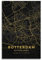 WALSFK Stadtkarten-Poster, Europa, Niederlande, Rotterdam, dekorative Leinwand, Familienschlafzimmer, Kunstwerk, Bild, Gemälde, 40 x 60 cm