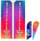 LSDINDF Personalisierte Teardrop Feder Flaggen, Benutzerdefinierte Feder Flaggen, Personalisierte Werbung Flagge Zeichen, personalisierte beachflag, Zeichen Werbung Drucken Text Logo(nur Flagge).
