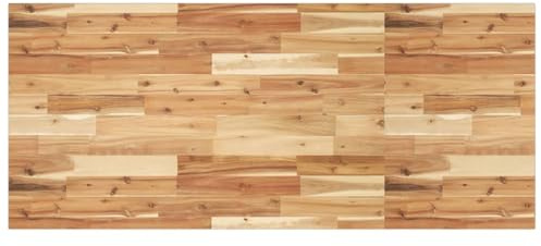 vidaXL Schreibtischplatte Ölbeschichtung 120x60x2 cm Massivholz Akazie, Arbeitsplatte, Küchen Arbeitsplatte, Ersatztischplatte, Tischplatte