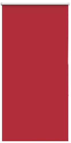 vidaXL Verdunkelungsrollo Rot 70x175 cm Stoffbreite 65,7 cm Polyester, Rollo, Klemmfix, Thermorollo, Verdunklungsrollo, Klemmrollo, Fensterrollo