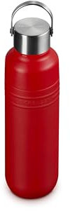 On The Go - Borraccia termica in acciaio inox, 500 ml, colore: rosso