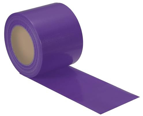 PATIKIL Gaffers Tape 4 in x 55 Yards, Wasserdichtes Gaffer-Bodentape ohne Rückstände, nicht reflektierend, leicht reißbar für Fotografie, Elektrokabel, industrielle Nutzung, Lila