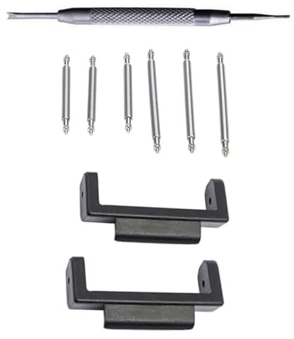 ZHENGCI Adapter für Uhrenarmband-Adapter, Verbindungsstück mit Montagewerkzeug für DW-5600, DW-6900, DW-9052, GLS-8900, 22 mm Armband