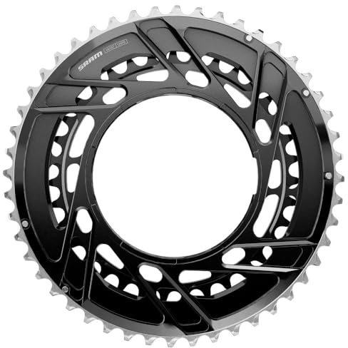 SRAM Force 2X Gewindehalterung Kettenblatt - 48/35t, 12-Gang, Gewindehalterung (für Force E1 AXS PM Spider), Schwarz, E1