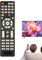 TV Remote - Remote Control, Smart TV Clicker, Controller | Telecomando di ricambio con pulsanti reattivi e segnale a lungo raggio per set TV Home Entertainment e me