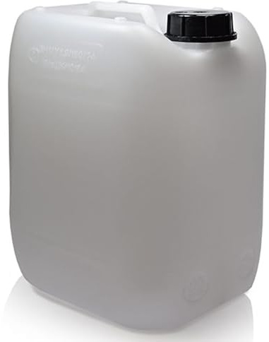 Ampulla 2 x 10L JERRY CAN - UN Approved Stackable Bottle Container + 51mm Tamper Evident Cap | Perfect for Storage of Water Liquid NATURAL