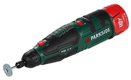 Coffret Parkside Mini meuleuse sans fil 12 v outil rotatif pfbs