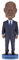 Royal Bobbles John Lewis Wackelkopf-Statue mit Portrait und signierter Sammelkarte