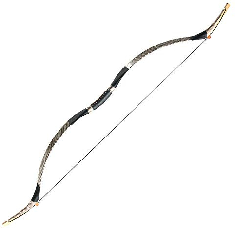 UUPA 70lbs 54 Bogenschießen Recurve Bogen Schlangenskin Traditionelle Jagd Langbogen Bogen