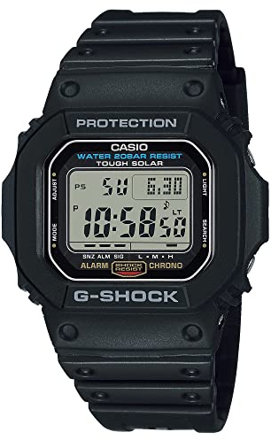 Casio G-Shock G-5600UE-1 Solaruhr für Herren, Modell Overseas, Modern
