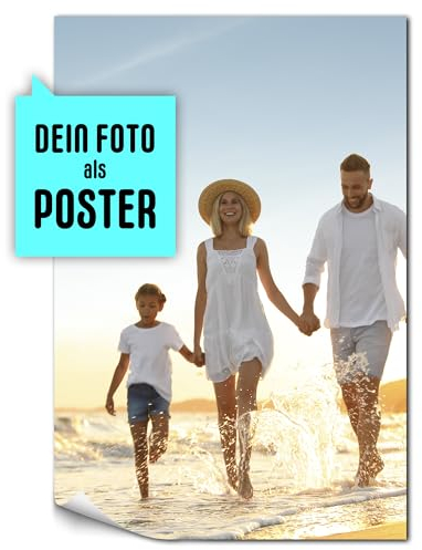 codiarts. Dein Foto als XXL-Poster auf Premium Fotopapier, matt oder seidenglanz, individueller Fotodruck als Wandbild, Dekoration, Wohnung, Bilder (DIN A1 - Hochformat)