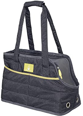 Nobby Tasche Somerset, grau/senf 42 x 21 x 26 cm, 1 Stück