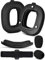 A50 Gen 4 Mod Kit – defean Ersatz-Ohrpolster und Kopfband, kompatibel mit Astro A50 Gen 4 Headset, Ohrpolster, hochdichter, zusätzliche Dicke (schwarzes, atmungsaktives Gewebe)