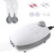 PYPABL 3W Aquarium Air Pump, 300L/H Silent Adjustable Fish Tank Bubbler, Powerful Oxgen Pump for up to 450L Fish and Turtle Tank