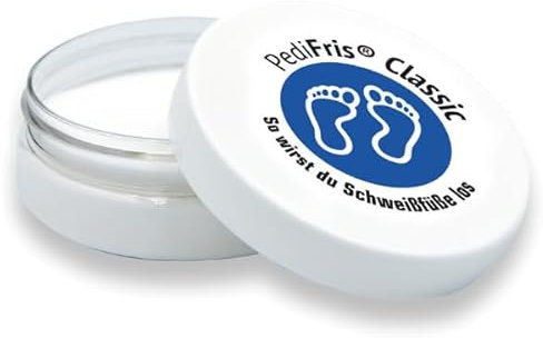 PediFris Classic - Mittel gegen Schweißfüße, Stinkfüße & Stinkende Schuhe | Fußpuder - Schuhpulver