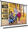 INMOZATA Projector Screen 40inch/95x56cm Wall & Ceiling Mounted Projection Screen with 16:9 Ratio Matte White Screen & Ambient Light Rejecting Movie Screen for Home Theater School Outdoor Indoor